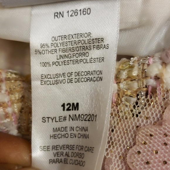 Nicole Miller Blazer/Jacket Size 12 Months - Picture 4 of 8